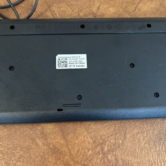 Dell KB212-B USB Quiet Key Keyboard - Black - Picture 6 of 8